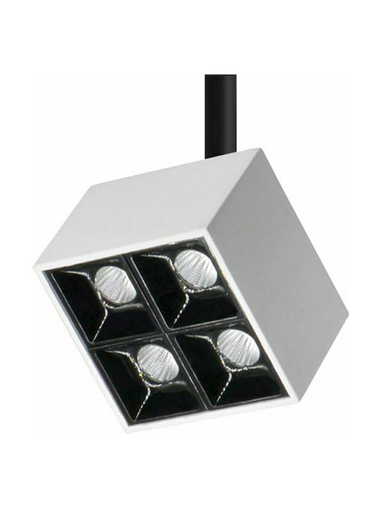 Zambelis Lights Μοντέρνο Κρεμαστό Φωτιστικό με Ενσωματωμένο LED σε Μαύρο Χρώμα 1930 - second view